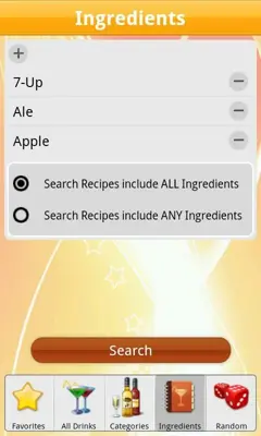 8500 Drink Recipes Free android App screenshot 0