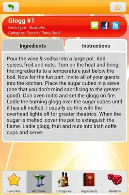 8500 Drink Recipes Free android App screenshot 10