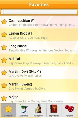 8500 Drink Recipes Free android App screenshot 12