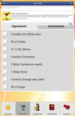 8500 Drink Recipes Free android App screenshot 14