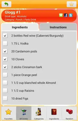 8500 Drink Recipes Free android App screenshot 16