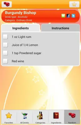 8500 Drink Recipes Free android App screenshot 17