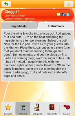 8500 Drink Recipes Free android App screenshot 18