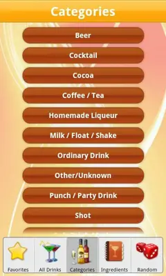 8500 Drink Recipes Free android App screenshot 1