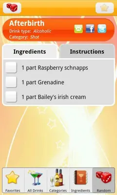8500 Drink Recipes Free android App screenshot 3